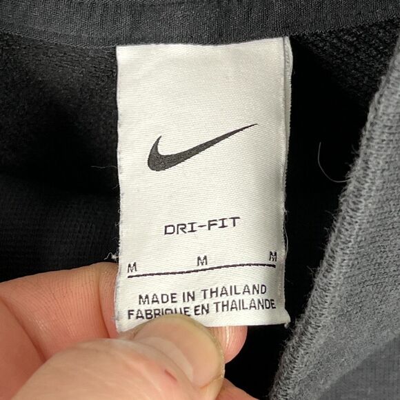 Nike Sweater Womens M High Neck Tie Waist Dri-Fit Get Fit Fleece Training - Picture 3 of 9